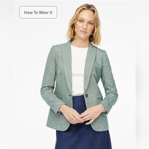 NWT Jcrew Blazer, size 2, herringbone